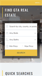 Mobile Screenshot of findgtarealestate.com