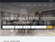 Tablet Screenshot of findgtarealestate.com